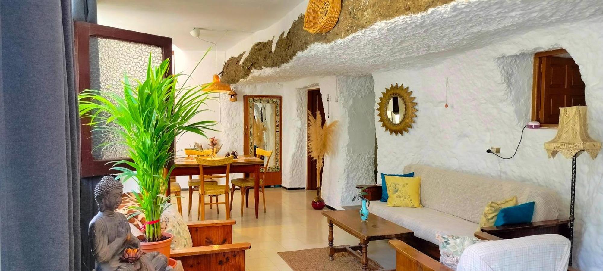 Casa Cueva Rural Trebola, Artenara Juncalillo エクステリア 写真