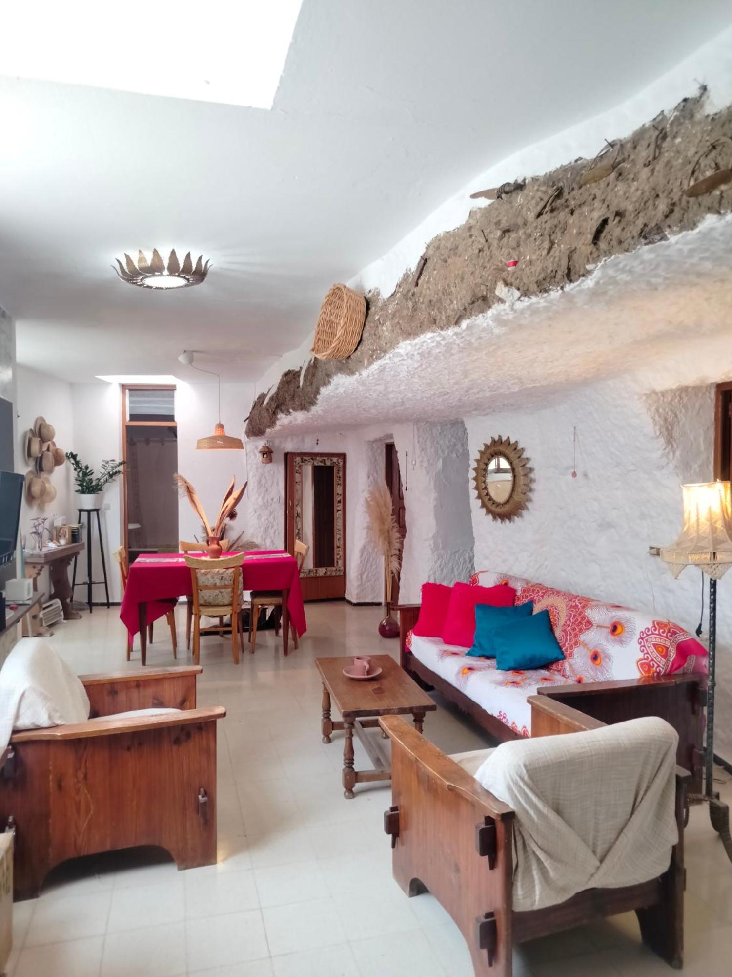 Casa Cueva Rural Trebola, Artenara Juncalillo エクステリア 写真