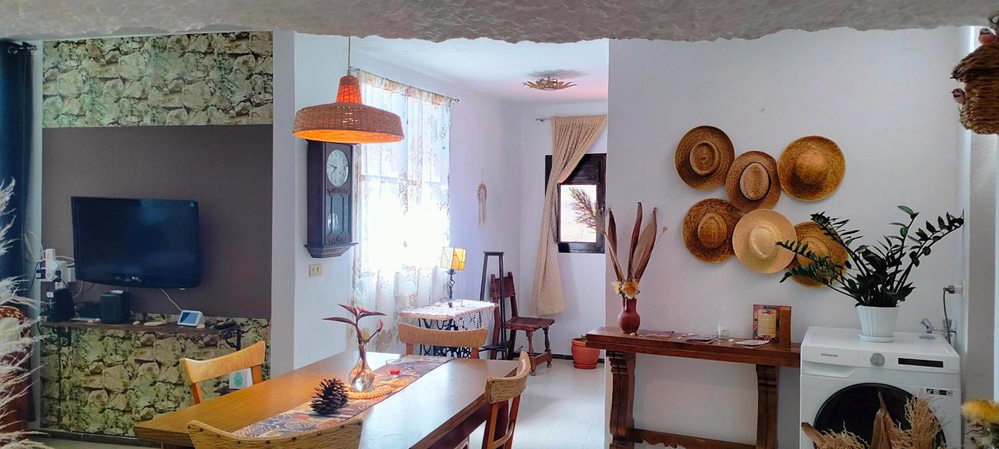 Casa Cueva Rural Trebola, Artenara Juncalillo エクステリア 写真